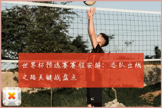 世界杯预选赛赛程安排:各队出线之路关键战盘点